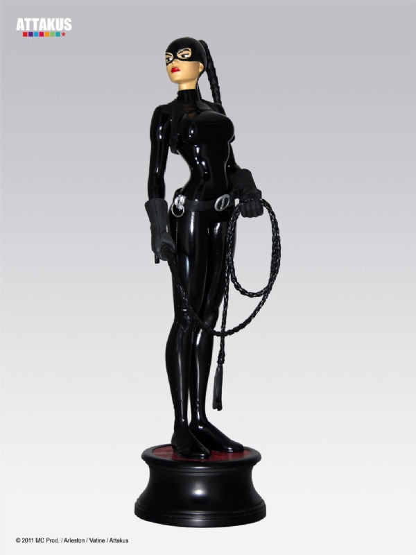 Attakus Cixi de Troy T2 Black Leather Version Statue
